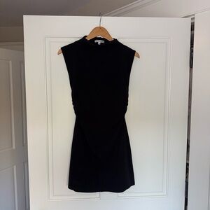 Reformation Black Alden Dress